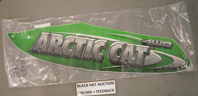 New artic cat 1411-018 graphic decal ~ rh side upper ~ lime green
