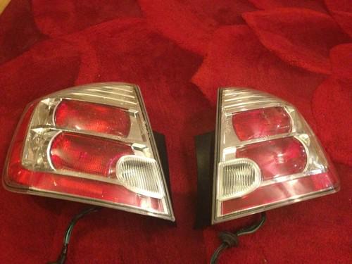 07 08 09 nissan sentra 2.5 tail light lamp left and right side pair w/ bulbs