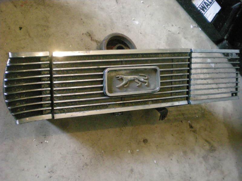 1969 cougar passenger side grill assembly......excellent chrome!