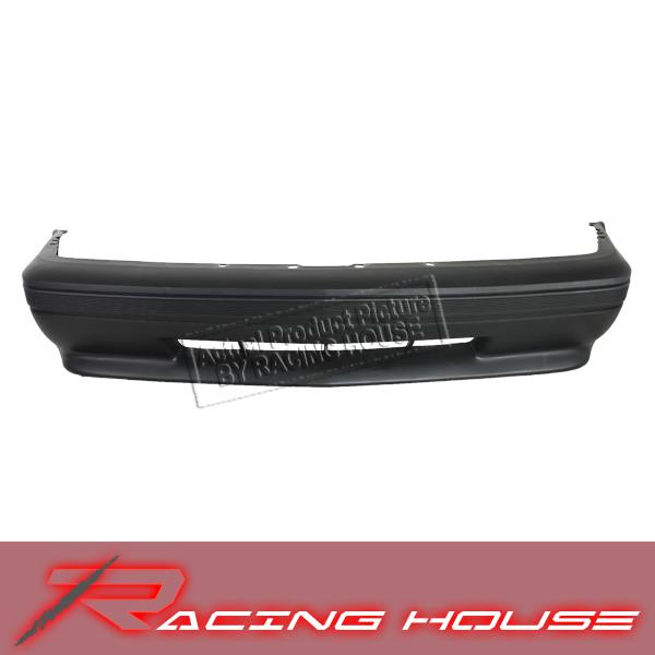 1988-1990 chevy cavalier convertibe black plastic front bumper cover primed new