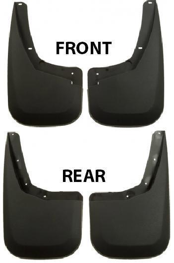 Husky liners molded mud flaps splash guards 2014 chevy silverado front/rear