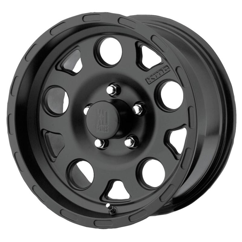 Kmc xd series xd12289080700a enduro wheel 18" x 9" black 8x6.5