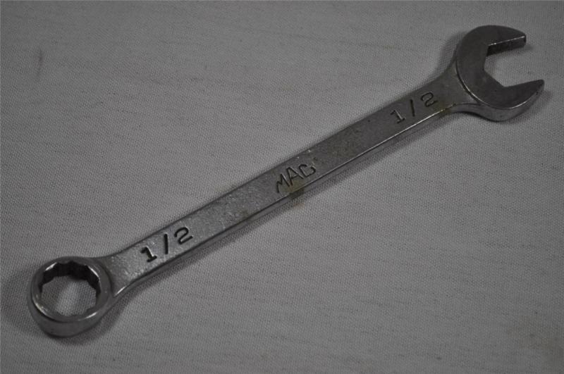 Mac cw16 1/2 open end box wrench - 5 3/4 inches long