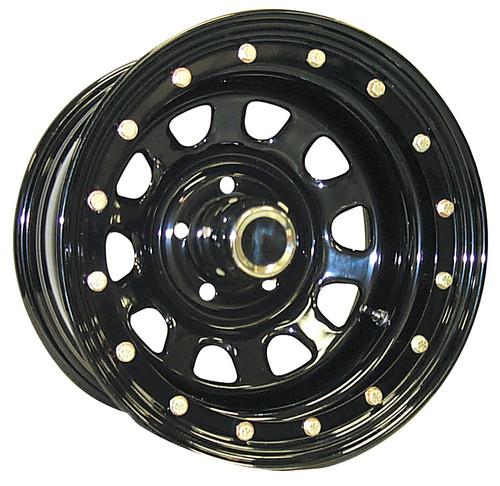 Pro comp wheels 152-5883 rock crawler series 152 black street lock wheel