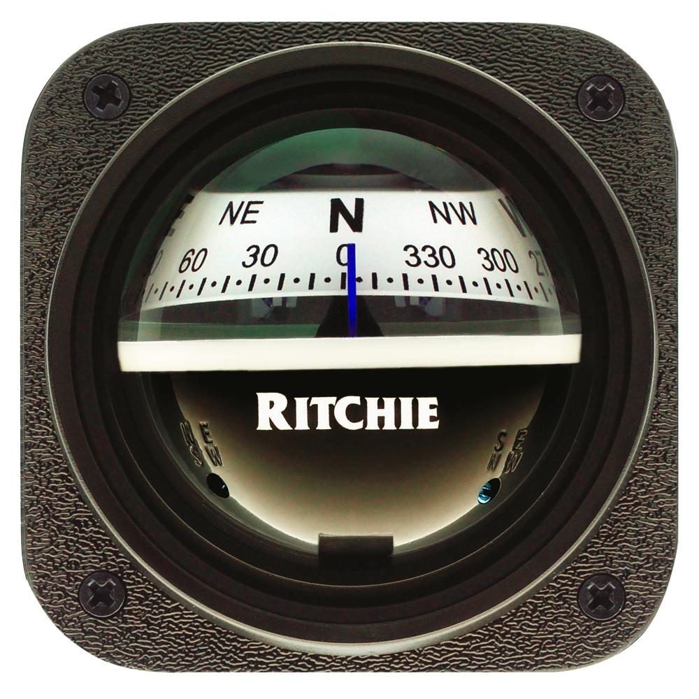 Ritchie v-527 kayak compass - slope mount - white dial v-527