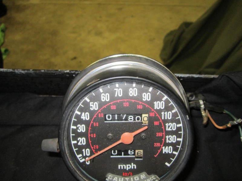 1975-1979 honda gl1000 gl 1000 speedometer-original