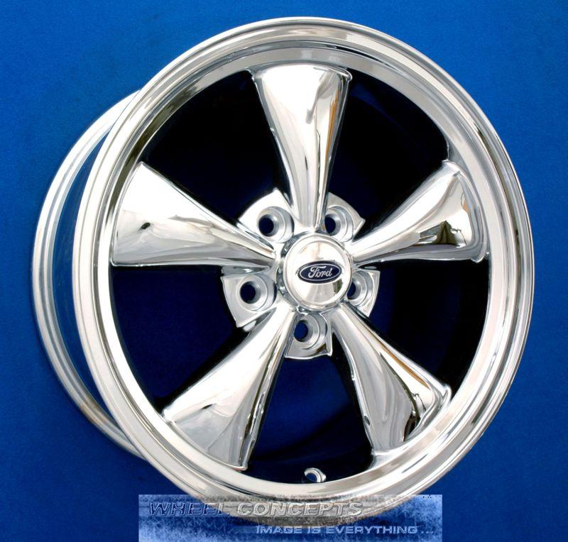 Ford mustang gt 17" chrome wheel exchange 17x8 rims new