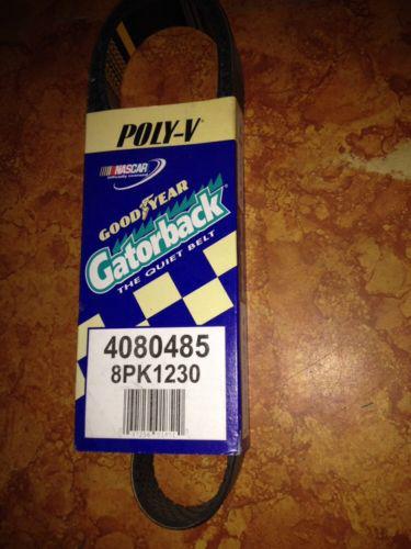 Goodyear gatorback poly-v belt #4080485(8pk1230) free ship