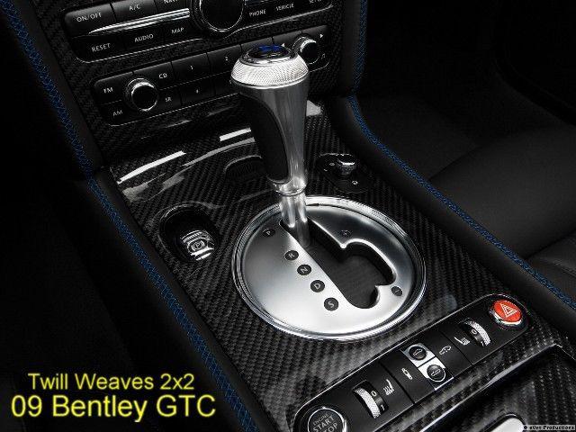 2004-2011 bentley  gt, gtc front console carbon fiber  (with lower cost)