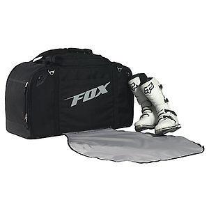 Fox racing motorcross mx podium helmet gear bag storage black 11025-001-000