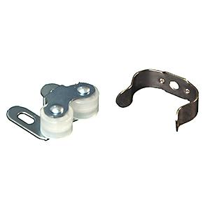 Rv designer collection roller catch with clip 2 pack h203