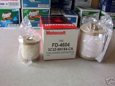 Fd4604 / fd4616 powerstroke 6.0 motorcraft fuel filters