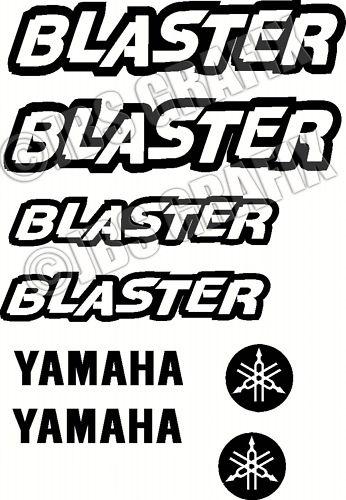 Yamaha blaster decal/sticker set  *free shipping* and color choice