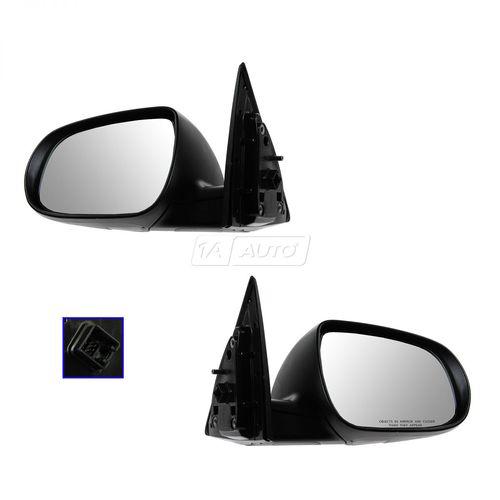 Mirror power heated turn signal ptm left right pair for 10-13 forte coupe