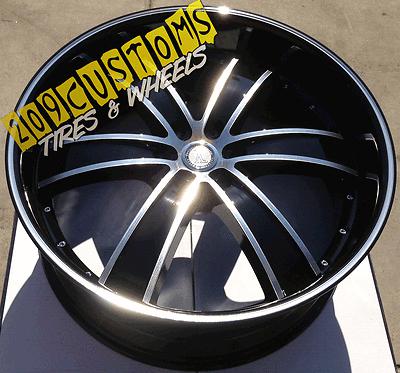 26" inch vw855  wheels rims tires 6x139.7 tahoe 2008 2009 2010 2011 2012 2013