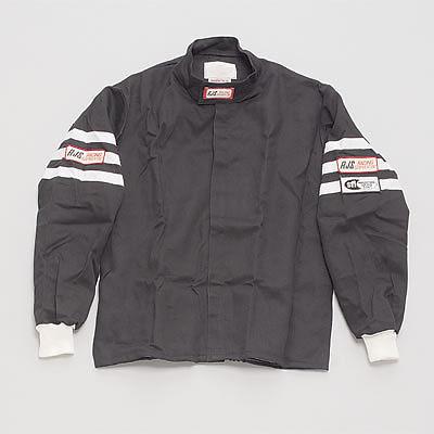 Rjs driving jacket single layer proban large black with white stripe each