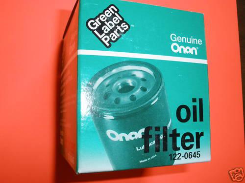 Onan generators oil filter 122 - 0645    122-0645