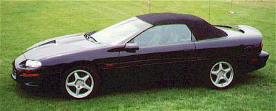 Chevrolet camaro pontiac iroc z28 firebird trans am 1994-2002 convertible top 