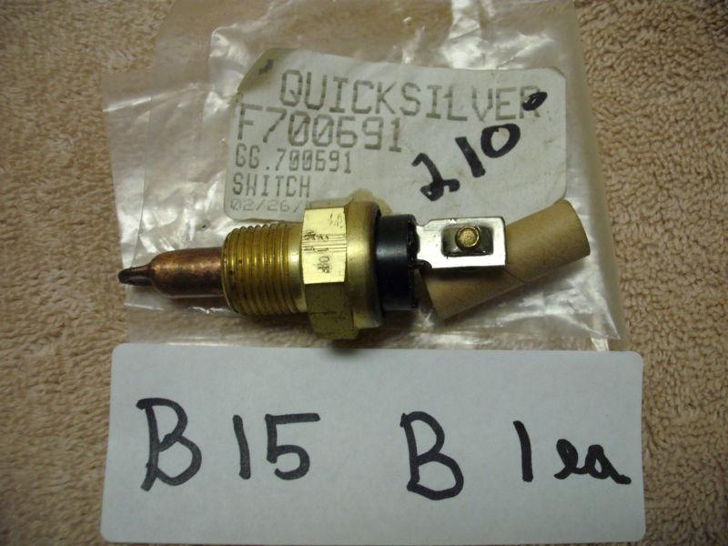 Mercury quicksilver 210 degree sending switch p/n: f700691 ~ new in package~