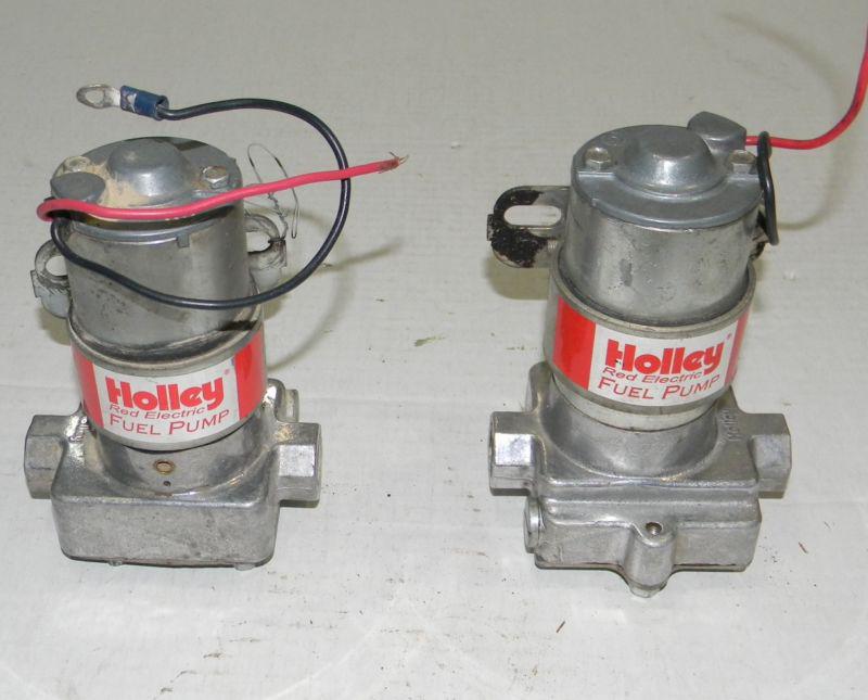 Holley red fuel pumps lot of 2 not working no reserve