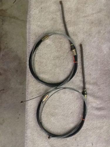 1966-68 ford fairlane rear emergency brake cables c6oz-2a635c