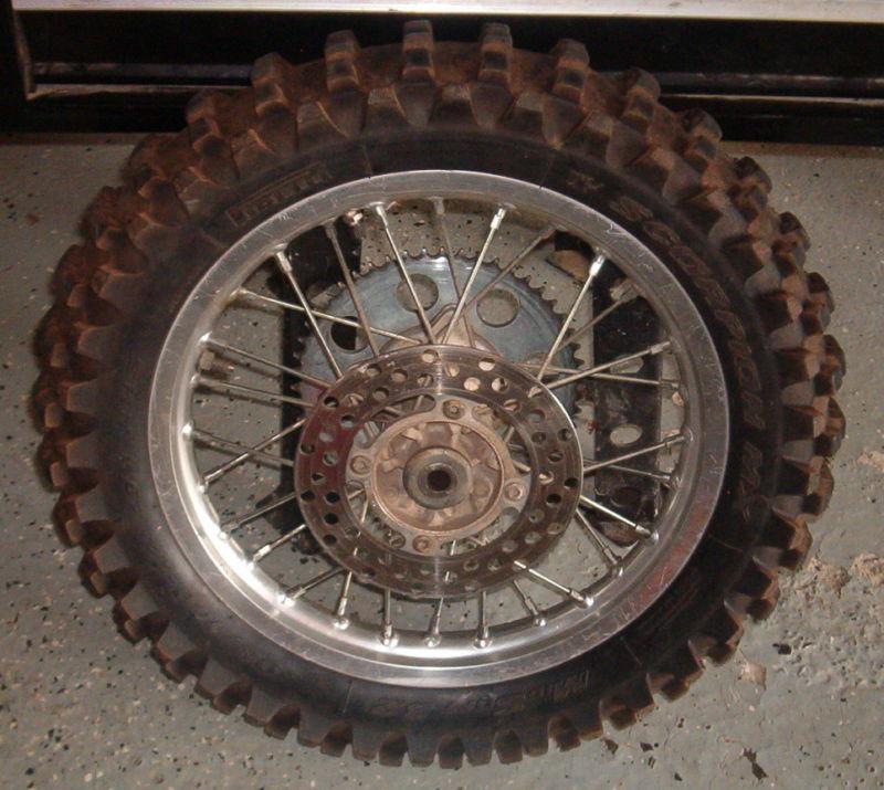 Kx85 rear wheel kx 85