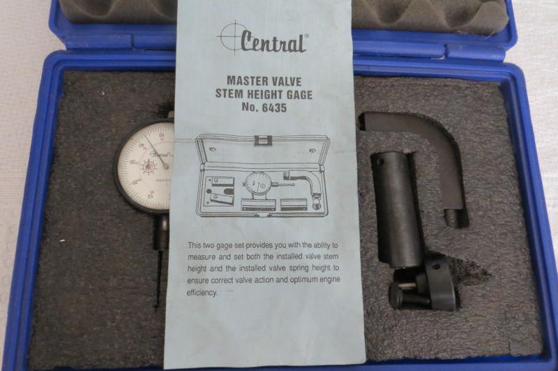 Nice Central Master Valve Stem Height Gage No 6435 in Hard Plastic case , US $75.00, image 5