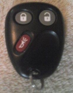 Gm 15008008 keyless entry remote trailblazer