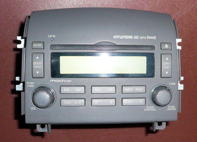 2006 – 2008 hyundai sonata radio cd stereo pn: 96180-0a600qz
