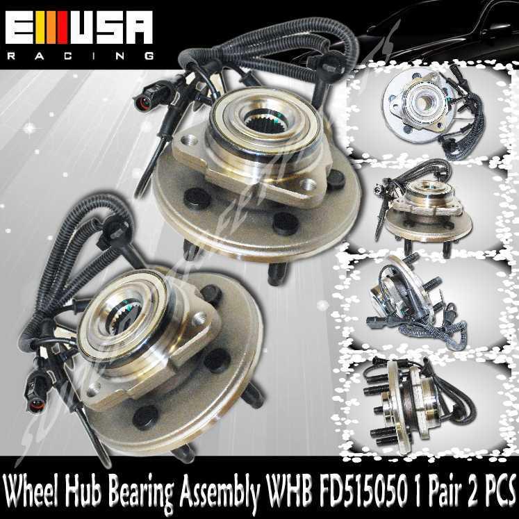 1 pair 95-01 mercury mountaineer 95-01 ford explorer wheel hub bearing assembly