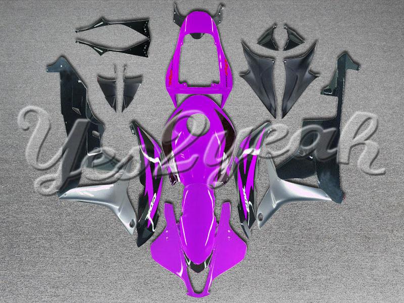 Injection molded fit 2007 2008 cbr600rr 07 08 purple black fairing zn145
