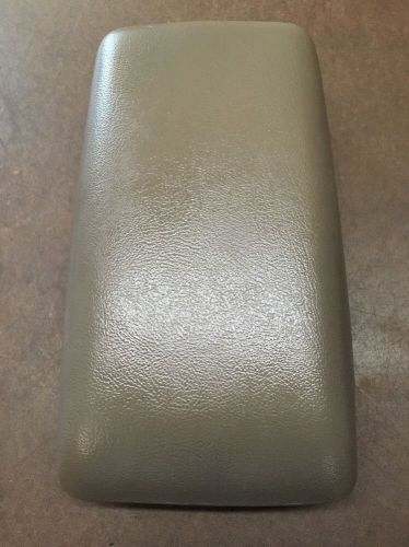1993-1998 jeep grand cherokee zj center console lid only gray nice genuine oem