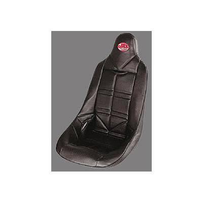 Two (2) jaz 150-111-01 seat cover mini pro stock vinyl black highback
