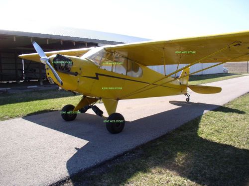 Piper j-3 cub replica aircraft - plans on cd - k2ne web store