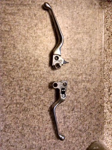 Harley davidson stock clutch and brake hand levers pat # 5311792