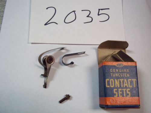 (#2035) contact set 1935-38 plymouth