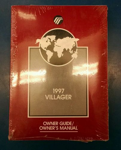 1997 mercury villager owners manual guide