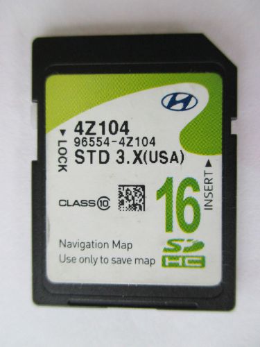 New 2012 2013 hyundai santa fe navigation sd card map 96554-4z104 oem gps chip