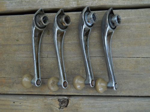 Four vintage window crank handles for 1940s ford coupe possibly 1946 bakelite??