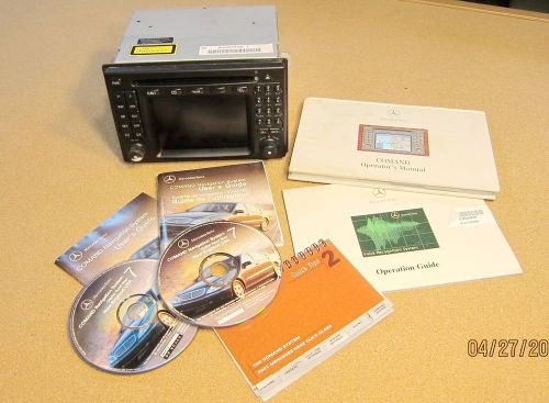 Mercedes benz w210 e320 e430 e55 navigation comand cd player radio unit