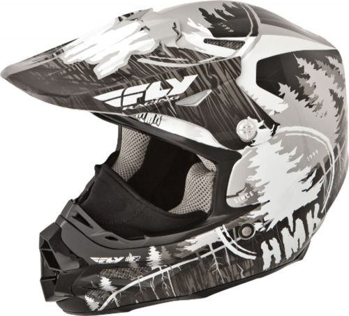Fly racing/hmk f2 carbon pro helmet stamp black - 6 sizes