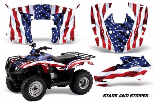 Honda recon es fourtrax amr racing graphic kit wrap quad decal atv 2005-2014 usa