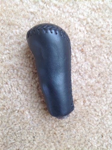 Nos new 1984-1986 ford mustang svo 5-speed leather hurst shift knob - prototype