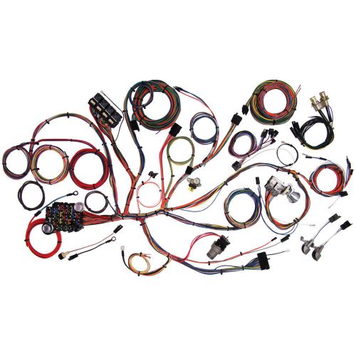 American autowire 510055 mustang complete wiring kit 1967-1968