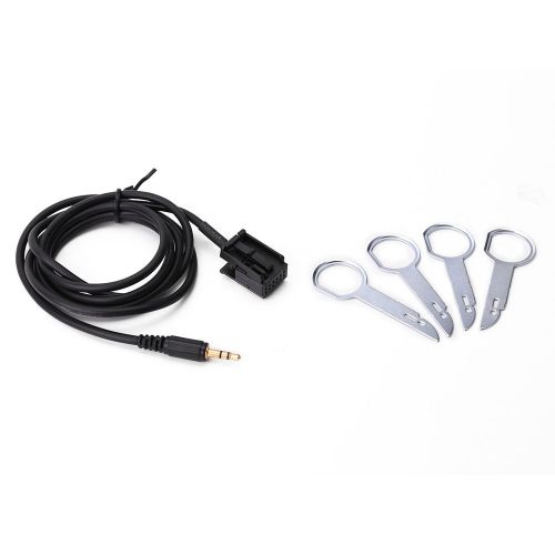 For ford focus mondeo 6000cd aux in input adapter cable lead for ipod mp3 &amp; key
