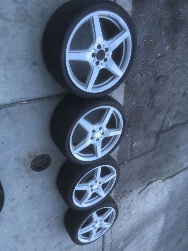 Mercedes benz 19 inch amg wheels oem with tires