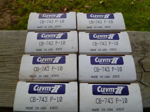 Cleavite rod bearings, cb- 743 p- 10, for big block chevys