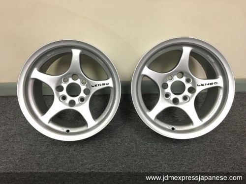 Lenso vpd drag racing light weight wheels 13x7.5&#034; silver