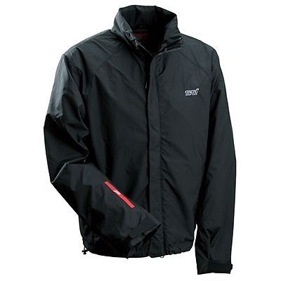 Genuine sti windbreaker jacket xl 52 black subaru tecnica international