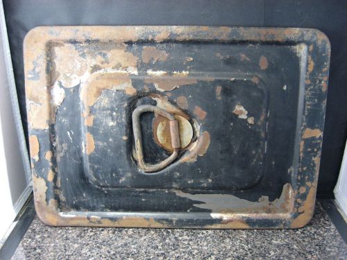 Original 1955 ford pickup truck battery box cover lid door for floorboard